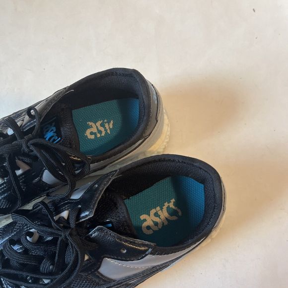 Asics Mens Hyper Gel-Lyte 1191A011 Lace Up Low Top Black Running Shoes Size 6.5 - Picture 6 of 11